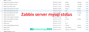 zabbix-server-mysql-status