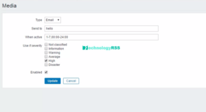 zabbix-gmail-settings