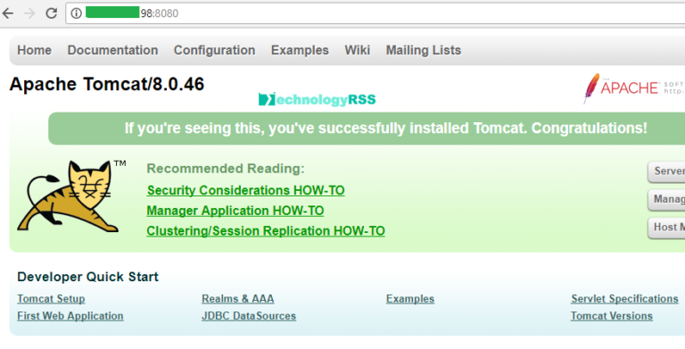 How To Install Java And Tomcat on Windows - TechnologyRSS