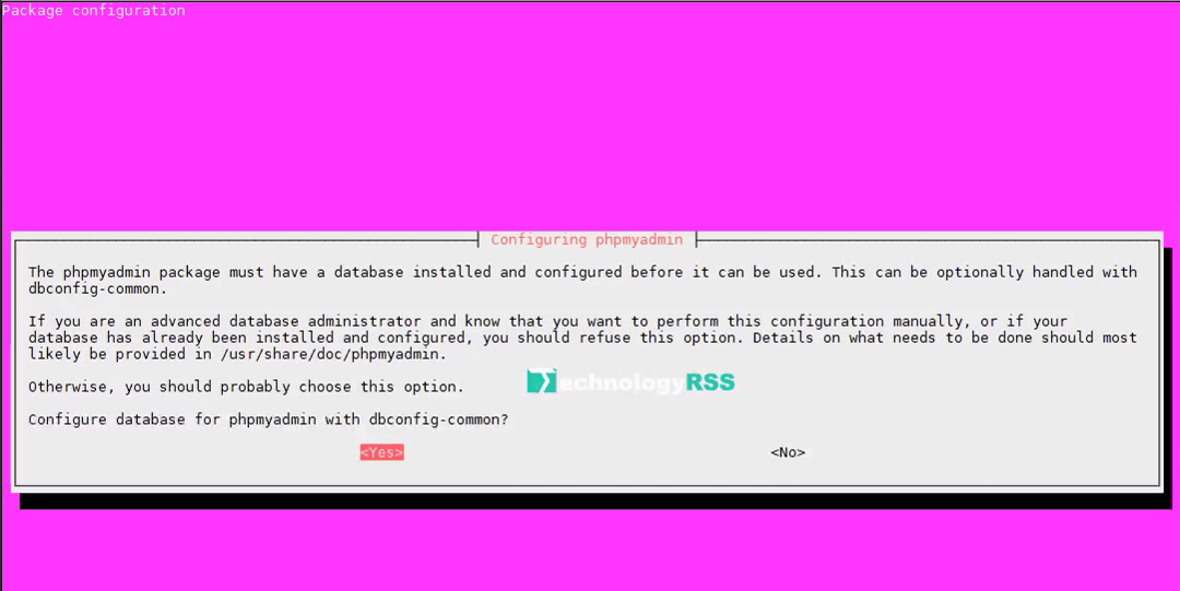 phpmyadmin ubuntu 16.04 broke database