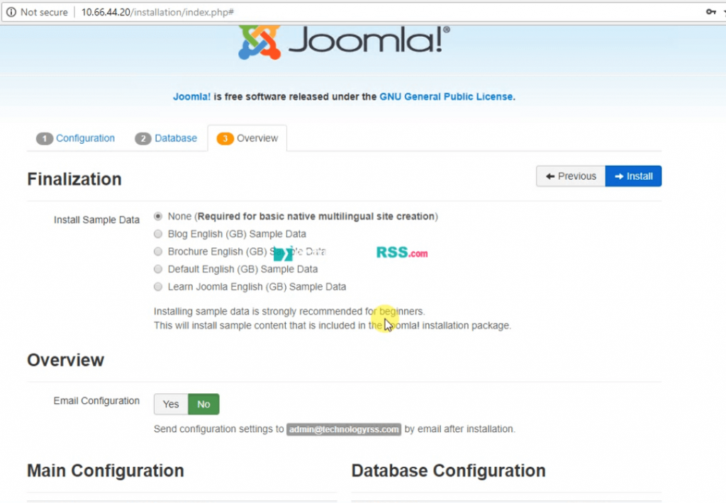 How To Install Joomla On Ubuntu 16.04 - TechnologyRSS