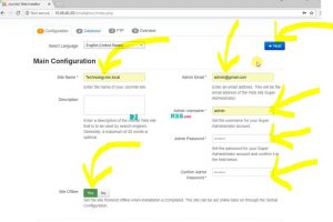 joomla-main-configuration