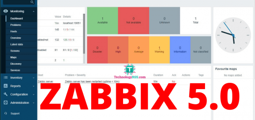 zabbix-server-5.0-dashboard-