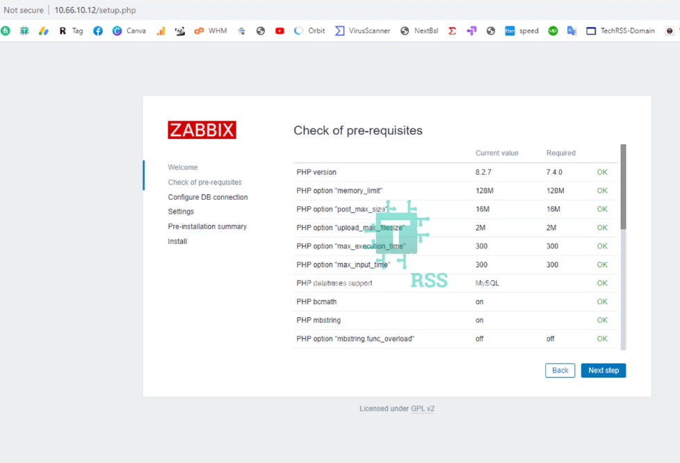 zabbix-check-pre-requisites