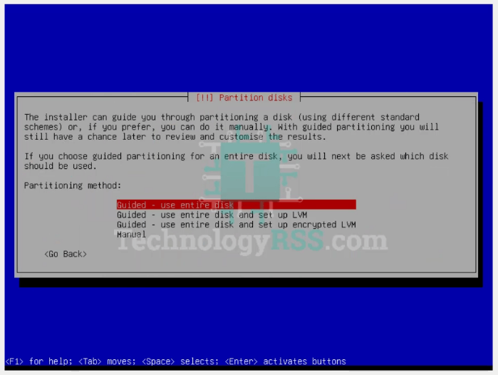 debian13-install-partition-disks