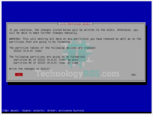 debian13-install-partition-write-disks