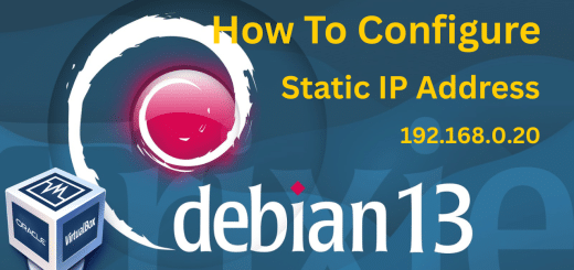 How-To-Configure-Static-IP-address-Debian-13-Server